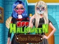 Bff Halloween Face Desig...