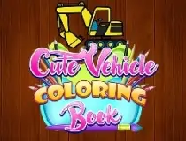 Cute Vehicle Coloring Bo...