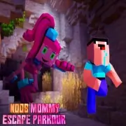 Noob Mommy Escape Parkou...